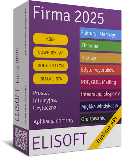 Pudełko Elisoft Firma