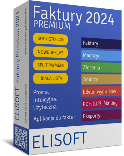 Pudełko Elisoft Faktury Premium
